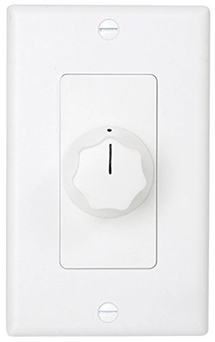 AtlasIED AT35D Deluxe Decora Plate Mounted 35W Attenuator, 3dB Steps