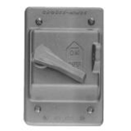 ds185 raintight outlet box cover with gasket die c