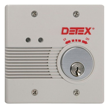 Dc Exit Detex EAX-2500S 9VDC AC/DC Exit Alarm Gray Surface Mount