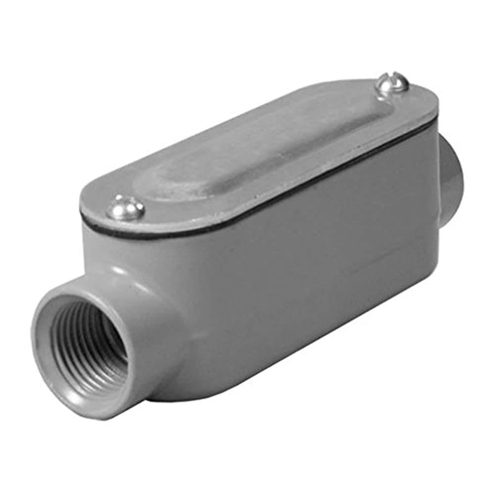 Hubbell Rlc Led Hubbell-Raco RLC100 Conduit Body, Type: LC,