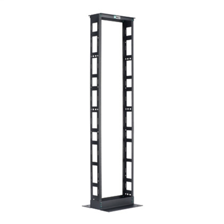 Pnd Racking r2p6s 2post rack 45ru 6 in deep #1224 threaded era