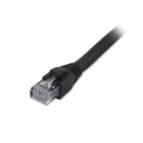 Comprehensive CAT6SH-35BLK CAT6 Patch Cable, Solid, Snagless, 35' (10 ...